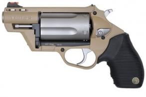 Taurus Judge Public Defender Dark Earth/Stainless 45 Colt Revolver - 2441029FDE