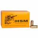 Main product image for HSM Training Round Nose Flat Point 40 S&W Ammo 180 gr 50 Round Box
