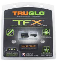 TruGlo TFX for Kahr K-Series Tritium/Fiber Optic Handgun Sight - TG-TG13KA1A