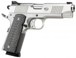 Bul Armory 1911 Commander 9mm 4.25" 10+1 Stainless Steel Black Polymer Grip - 39104GC