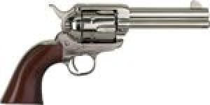 Cimarron Pistolero Nickel 45 Long Colt Revolver - PPP45N