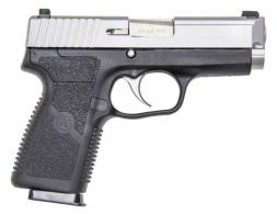 Kahr Arms P 40 S&W 3.60" 7+1 Black Matte Stainless Steel Slide Textured Black Polymer Grip Night Sights - KP4043NA