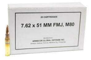 ARMS 7.62*51 147GR M80 20/10 - 50319