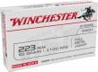 Winchester  W223FMJ62 USA 223 Rem 62 gr Full Metal Jacket  20rd box - w223fmj62