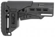 NCStar Tactical PCP42 Mil-Spec Stock Black Synthetic Collapsible with Adjustable Cheekpiece - DLG-087-042