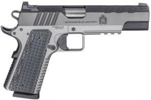 Springfield Armory 1911 Emissary .45 ACP 5" 8+1 Stainless Steel Frame Blued G10 Grips - PX9220L