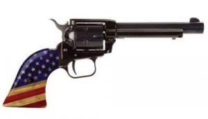 Heritage Manufacturing Rough Rider Gold Flag 4.75" 22 Long Rifle Revolver - RR22B4GOLDUSA