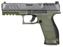 Walther Arms PDP Optic Ready Green/Black 4.5" 9mm Pistol - 2858363