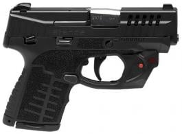 Savage Arms Stance with Viridian E-Series Red Laser 8 Rounds Manual Safety 9mm Pistol - 67016