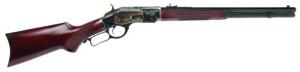 Cimarron 1873 Deluxe Short Rifle 45 Colt (LC) 10+1 20" Color Case Hardened Walnut Stock Right Hand (Full Size) - CA204