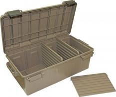 MTM Case-Gard Ammo Crate Beige High Impact Polypropylene 21" x 11.2" x 7.5" 75 lbs - ACDC30