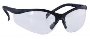 Caldwell Pro Range Shooting Glasses Clear Lens Black Frame 99.9% UV Rating - 320040