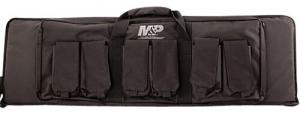 M&P Accessories Pro Tac 42" Black Nylon with Full Length External Pocket & 6 Magazine Pouches Includes Padded Shoulder St - 110025