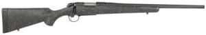Bergara Rifles B-14 Ridge 6.5 PRC 2+1 24" Threaded Barrel Black Cerakote Rec Gray Speck Black Fixed American Style Stoc - B14S509C