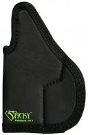 Sticky Holsters OR-3 Black w/Green Logo Latex Free Synthetic Rubber for Optics Ready Sig P365XL Ambidextrous - OR3