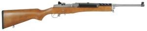 Ruger Mini-14 Ranch 5.56x45 NATO 18.5" Stainless, Hardwood Stock 5+1 - 5802