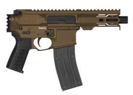 CMMG Inc. Banshee MK4 Midnight Bronze 22 Long Rifle Pistol - 22A5BD2-MB