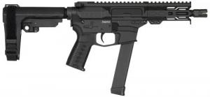 CMMG Inc. 99A17BE-AB Banshee MKGS 9mm Luger 5" 33+1 Black Cerakote Aluminum Rec Black Nitride Chrome Moly Barrel Black Adjustabl - 99A17BEAB