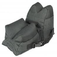 Allen Eliminator Shooting Rest Prefilled, Connected Style Front and Rear Bag made of Gray Polyester, weighs 9.50 lbs, 26"  - 18415
