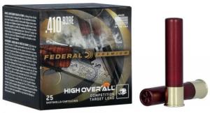 Federal Premium High Overall 410 GA QAmmo 2.50" 1/2 oz #9 shot 25 round box - HOA4109