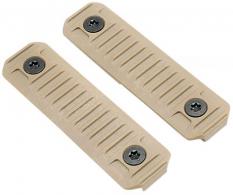 Strike Industries Cable Management Cover Long 3.14"L Flat Dark Earth Polymer for M-Lok - AR-CM-COVER-L-FDE