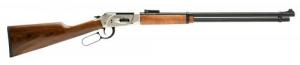 Gforce Arms LVR410 410 Gauge 24" Nickel Rec Wood Fixed Stock Black Barrel Right Hand (Youth Size) - GFLVR410NKLY