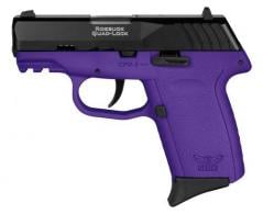 SCCY CPX-2 Gen3 Purple/Black 9mm Pistol - CPX2CBPUG3