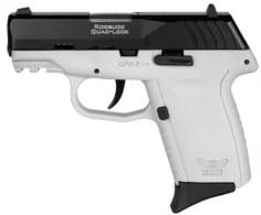 SCCY CPX-2 Gen3 White/Black 9mm Pistol - CPX2CBWTG3