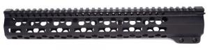Bowden Tactical Foundation Handguard M-LOK Style made of 6061-T6 Aluminum with Black Anodized Finish, Picatinny Rail & 13 - J23013