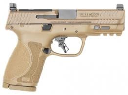 Smith & Wesson M&P 9 M2.0 Optic Ready Compact Series Flat Dark Earth 9mm Pistol - 13572