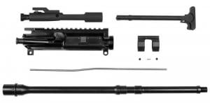 Alexander Arms Upper Kit 6.5 Grendel 16" Black Cerakote Aluminum Receiver Stainless Steel Barrel for AR-15 - KIT6516