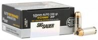 Sig Sauer E10MM200-20 Elite V-Crown 10mm Auto 200 gr Jacketed Hollow Point (JHP) 20 Bx/ 10 Cs - E10MM20020