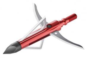 Bloodsport Gravedigger Extreme Hybrid Mechanical Chisel Tip Stainless Steel Blades Red 100 gr 3 Broadheads - BLS-10820