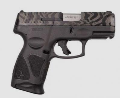 Taurus G3c 9mm Luger Caliber with 3.20 Barrel, 12+1 Capacity,  Zebra Cerakote Slide