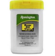 Remington Accessories Rem Oil Wipes Cleans, Lubricates, Prevents Rust & Corrosion Pop-Up 24 - 16325