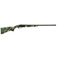 Charles Daly 101 Compact 20 GA with 26" Barrel, 3" Chamber, 1rd Capacity, Blued Metal Finish & Woodland Camo Stock Rig - 930335