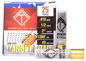 ATI Target  .410  Ammo 2.5" #9 Shot 25rd Box - ATIAC4109