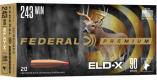 Federal P7RELDX1 7mm 162 gr Extremely Low Drag-eXpanding (ELD-X) 20 Bx/ 10 Cs - 10