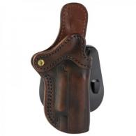1791 Optics-Ready OWB Leather Paddle Holster for 1911 Pistols RH - 1002