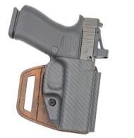 Versacarry  V-Slide OWB Brown Leather- Fits Glock 19 Right Hand - VSL211G19