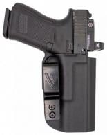 Versacarry Obsidian Essential IWB Black Polymer Belt Clip Fits Glock 19 Ambidextrous - 707