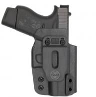 C&G Holsters 0026100 Covert IWB Black Kydex Belt Clip Fits Glock 42 - 1008