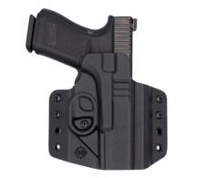 C&G Holsters Covert OWB Black Kydex Belt Loop Fits Glock 19 Fits Glock 23 Fits Glock 45 - 0006100