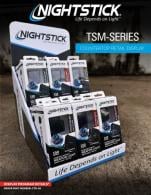 Nightstick Counter Display 12 TSM Weapon Light w/Green Laser - CTD08
