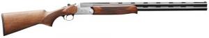 Charles Daly 202 28 Gauge 3" 2rd 26" Blued Vent Rib Barrel, Silver Engraved Receiver, Walnut Wood Fixed Checkered Stock R - 930343