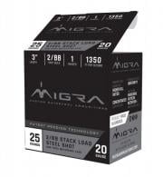 Migra Ammunitions M20SB46 Combinational 20 Gauge 3" 1 oz 4/6 Shot 25 Per Box/ 10 Cs - 1072