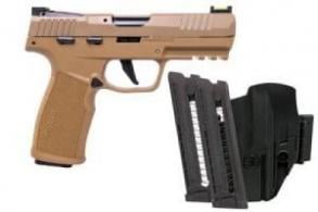 Sig Sauer P322 TACPAC .22 LR Coyote Tan 4" Barrel with (3) 20rd Mags and Holster - 322CCOYTACPAC