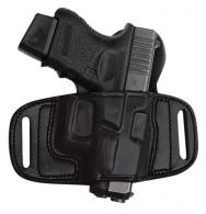Tagua EP-BH2-520 Extra Protection Quick Draw Black Leather Belt Slide Fits H&K 45 Compact Right Hand - 845