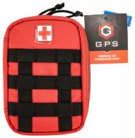 GPS Bags GPSMEDCKITRD Medical Concealed Case Red - 663