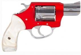 Charter Arms Chic Lady .38 Spl +P Hi-Polish Red/Stainless 5 Shot - 53826